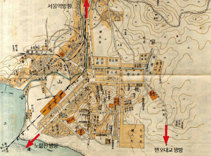용산과 용산병영·용산기지