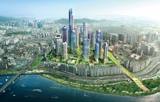 용산 국제업무지구의 현재와 미래